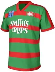 [TIDWELL] South Sydney Rabbitohs NRL 1989 Retro Jersey