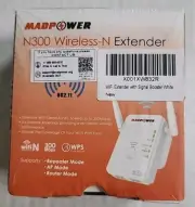 Madpower Wifi Extender N300 Wireless-N Signal Range Booster 300mbps 802.11 NEW