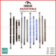 Pull Up Bar Door Chin Wall Mounted Doorway Portable Adjustable Home Gym Strength