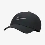 NIKE 帽子 棒球帽 運動帽 遮陽帽 U NK CLUB CAP U CB SWSH L 黑 FB5369-010