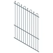 ProtectorAl 350 - 1200 x 1800mm Deep Ocean Raked 16-30º Loop And Spear Top Pool Fence Panel