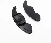 Yurefax for Skoda, for Scala, for Superb, for Combi RS Iv, for Scout, for Octavia, for Fabia VRS MK3, for Kamiq Car Steering Wheel Extend Shifters Gear Paddles Car Paddle Shifter(Black)