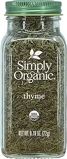 Simply Organic Simply Organic Thyme Leaf Large Glass 22g, 22 g