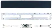 HYY Spacebar Key Cap + Hinge + Base Gasket Replacement for MacBook Pro 13" A1706 A1708 /15" A1707 2016 2017/12" A1534 2017