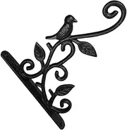 ifundom 1 Set Wall Mounted Hanging Basket Bracket Versatile Plant Hook for Home Decor for Lanterns Wind Chimes and Garden Fences Easy Installation for Outdoor Use