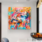 FREDDIE MERCURY PRINT ON STRETCHED CANVAS PRINTS ABSTRACT ARTWORK DECOR ART