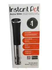 Instant Pot Accu Slim Sous Vide Immersion Circulator 12V DC Digital Slow Cooker