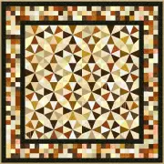 CARAMELLO - 69" x 69" - Quilt-Addicts Pre-cut Patchwork Quilt Kit