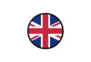 Patch badge print iron on glue flag uk united kingdom english union jack