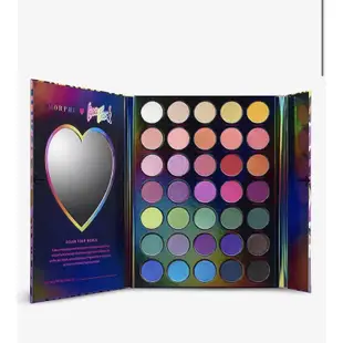 Morphe Lisa Frank 35B 聯名限量彩妝眼影盤 9.5成新