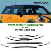 10pcs Window Molding Trims For Mini Cooper S F56 2014-2024 Gloss Black (for: Mini)