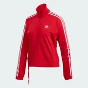Adidas VALENTINES DAY LACE UP Track Jacket Firebird Sweat Shirt Top~Womens sz XL