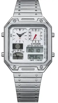 在飛比找樂天市場購物網優惠-CITIZEN 星辰錶 Chronograph 復古計時電子