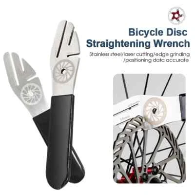 Bicycle Disc Brake Rotor Alignment Truing Tools MTB Flattening Correction Wrench