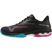 Mizuno Tennis Shoes Wave Exceed Light 2 OC Black x Light Blue x Pink 26.0 c 943