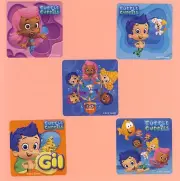 15 Bubble Guppies - Large Stickers - Party Favors - Rewards
