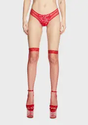 Change Of Pace Crotchless Thong