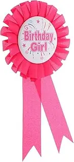 INOOMP Birthday Party Decorative Badge Pin Rosette Brooch Ribbon Award for Celebrations Showers School Activities Versatile Party Favor Accessory Precision Crafted Compact Portable