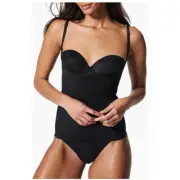 SPANX Suit Your Fancy Open Bust Cami Very Black sz XS NWT $64