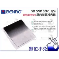 在飛比找PChome商店街優惠-數位小兔【BENRO 百諾 100X150mm SD GND