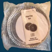 pampered chef flan pan set- new in package