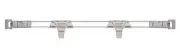 Metro MXL36-2S Stackable Shelf Ledge (Back) for MetroMax i Industrial Plastic S