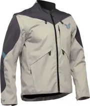 Thor Terrain S25, textile jacket waterproof , color: Beige/Dark Grey , size: L
