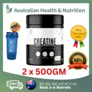 2 x ATP SCIENCE CREATINE 500GM CREAPURE + FREE SAMPLE