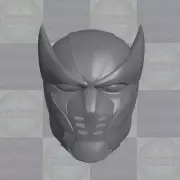 Ultimate Wolverine v1 custom head for Marvel Legends & 1:12 & 1:6 & more figures