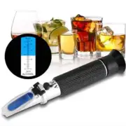 Alcohol Refractometer Alcohol Concentration Tester Liquor Brewing Refractometer