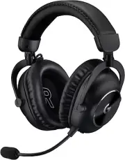 Logitech G PRO X 2 Lightspeed Wireless Gaming Headset, Detachable Boom Mic, 50Mm