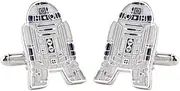 [JYHLSHBA] Cufflinks For Men 1 Pair Of Spaceship Cufflinks Cufflinks Men'S French Shirt Cufflinks
