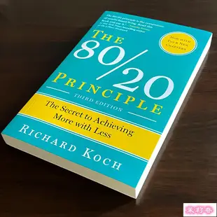現貨免運英文原版 The 80/20 Principle Richard Koch 八二法則 經濟管理書籍【貝拉童館】