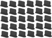 DECORNIJIA 40Pcs Type C Dust Plugs for Phones Silicone Charging Port Protectors Easy Insert Durable Design Color Matches Your Device Extends Device Life for Daily Use