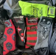 NWT 5 Pair Socks Unisex Lot Variety Pack Horror Friday The 13th Jason Vorhees