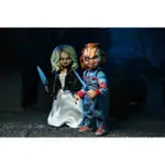 【撒旦玩具 SATANTOYS】現貨 NECA 恐怖電影【鬼娃新娘】恰吉 CHUCKY 蒂芬妮 TIFANNY 情人套組