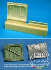 Barracuda Studios 1/32 Spitfire Cockpit Door with Separate Crowbar