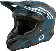ONeal 5SRS Spike, motocross helmet , color: Matt Dark Blue/Black/White , size: M