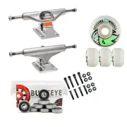INDEPENDENT 149mm Skateboard TRUCKS 53mm SPITFIRE Wheels Bearings COMBO PACKAGE