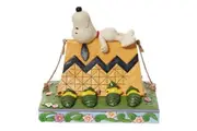 Peanuts by Jim Shore Snoopy & Woodstock Camping