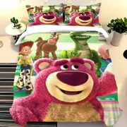 v2825 Bed Sheets Toy Story Bedding Sets Cartoon Print Comforter Cover Bed Cover Duvet Cover Pillow Case - Pieces Sets Bedroom Decoration 3-Piece Beddi