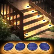 24LEDs Solar Garden Light Outdoor Solar Lighting Solar Deck Light Stair Lamps