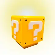 USB Rechargeable Question Block Night Light with Sound