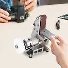 Mini Belt Sander Electric Bench Grinder Sanding Polishing Machine Table Polisher