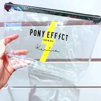 在飛比找蝦皮購物優惠-❤️出清特價❤️ PONY EFFECT 時尚透明化妝包