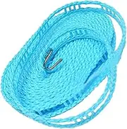 Luxshiny 5m Adjustable Windproof Nylon Clothesline Rope for Outdoor Drying Anti-Slide Design for Camping and Laundry Needs Random Color