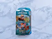 Disney Lorcana - AZURITE SEA STARTER DECK - Emerald / Sapphire - Brand New