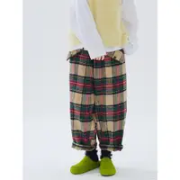 在飛比找ETMall東森購物網優惠-imakokoni原創設計混紡大腿褲