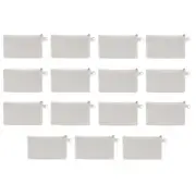 15pcs Blanks Sublimation Canvas Bags For Creative DIY Projects And Gift Making