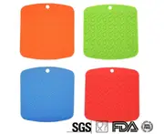 Multipurpose Silicone Kitchen Tool - Premium Pot Holder,Heat Resistant Hot Pads, 4PCS